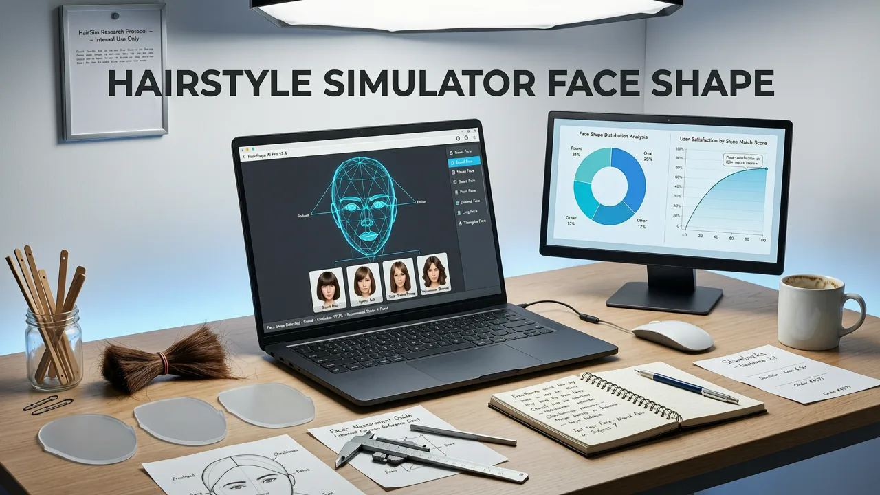 How a Hairstyle Simulator for Face Shape Actually Works (Under the Hood) - hairstyle simulator for face shape
