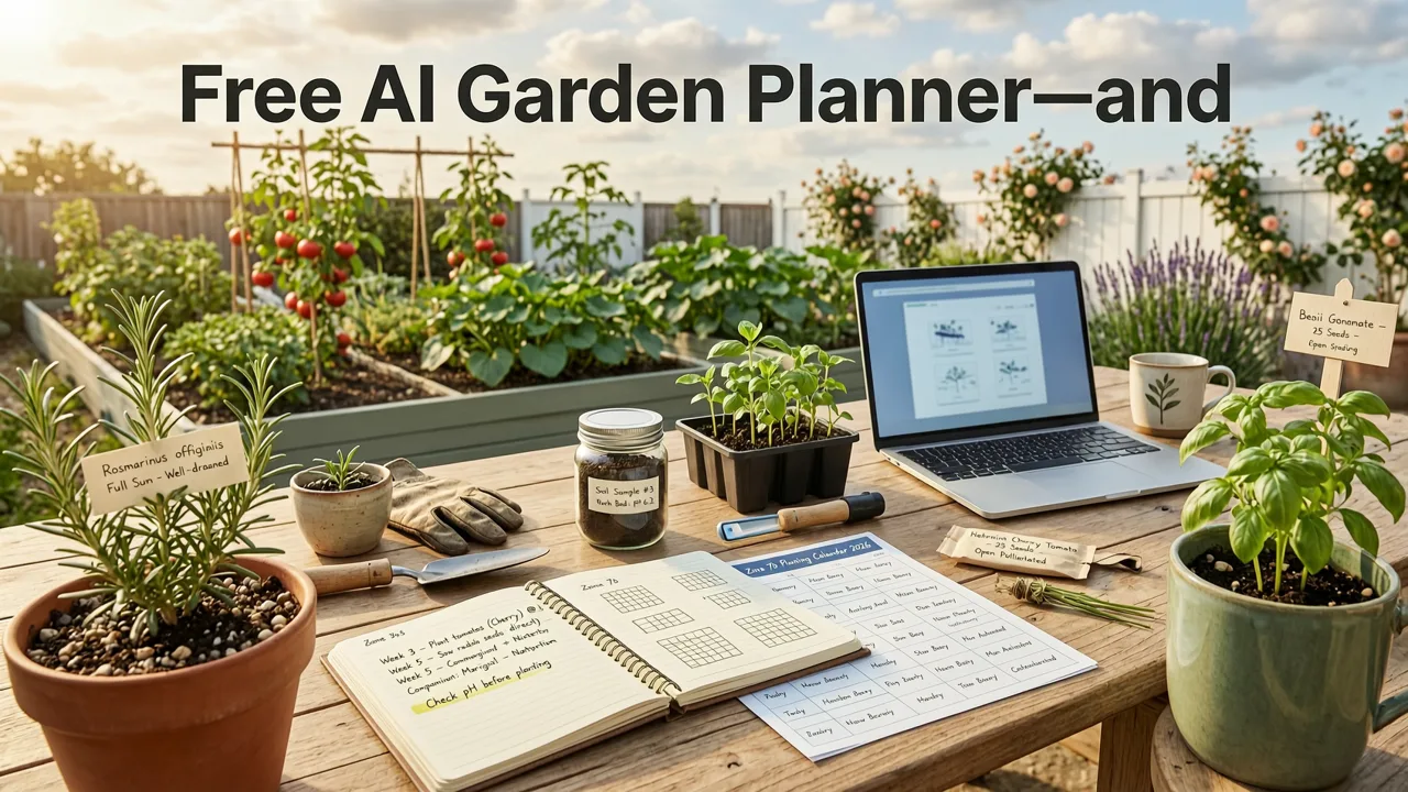 What Is a Free AI Garden Planner—and Why 2026 Is the First Year It Actually Works - free ai garden planner