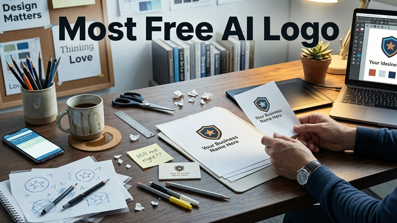 Why Most Free AI Logo Generators Fail Real Businesses in 2026 - ai business logo generator