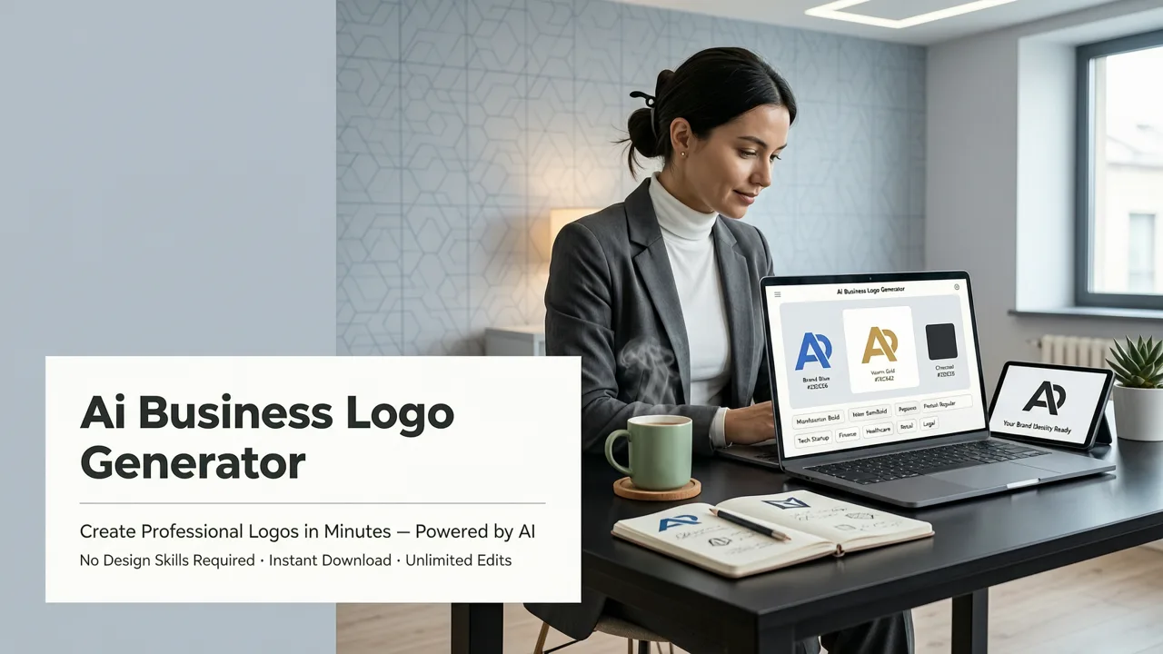 AI Business Logo Generator — Create Professional Logos in Minutes