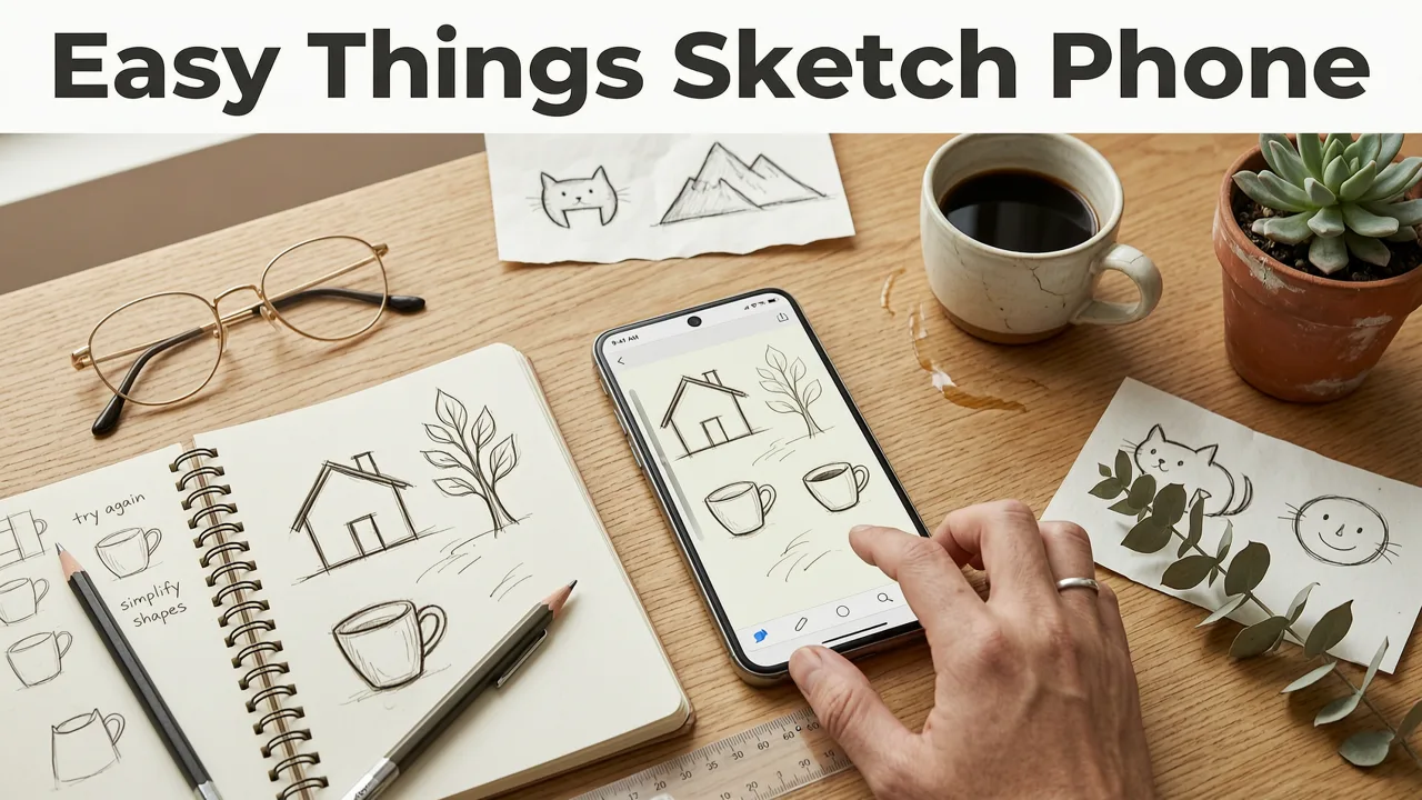 Why 'Easy Things to Sketch with Phone' Is Smarter Practice in 2026 - easy things to sketch with phone