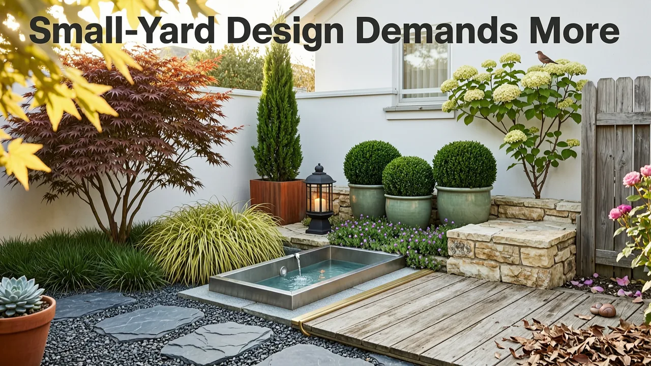 Why Small-Yard Design Demands More Than Generic AI Generators - ai garden design for small yards