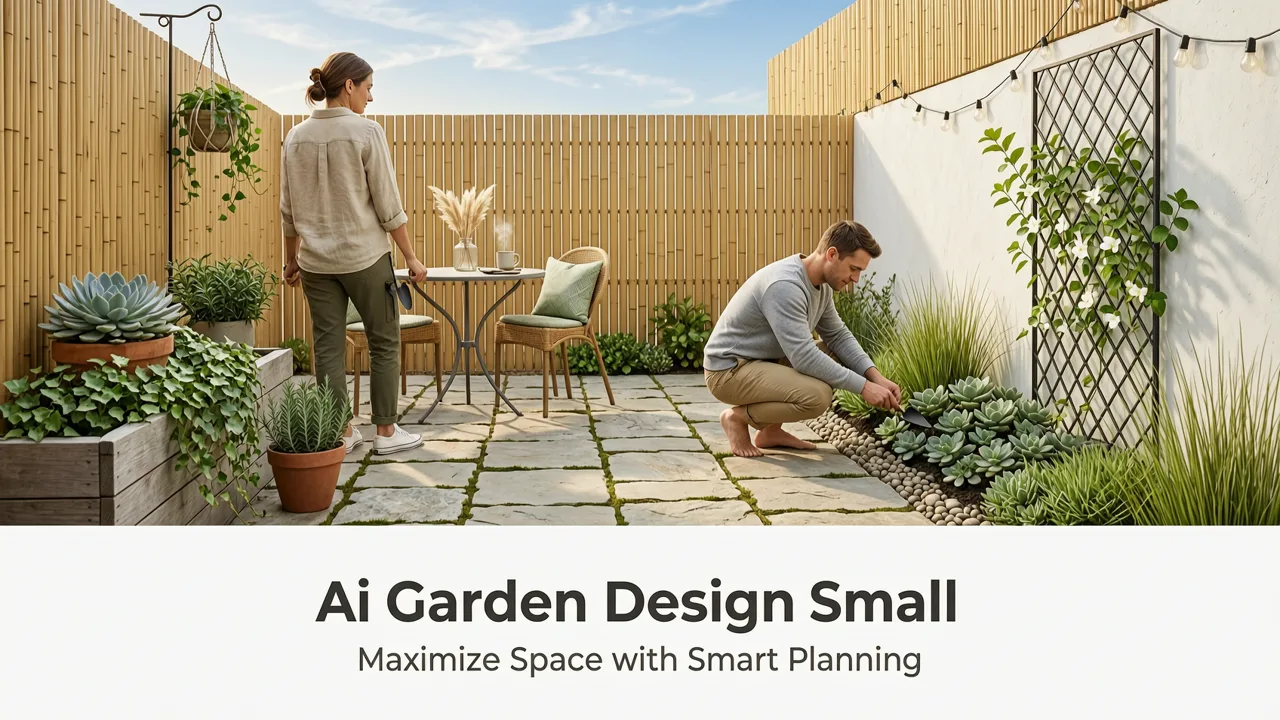 AI Garden Design for Small Yards: Maximize Space with Smart