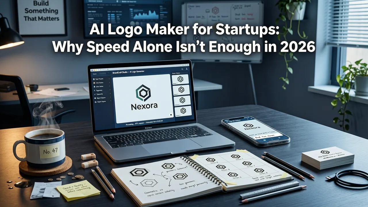 AI Logo Maker for Startups: Why Speed Alone Isn’t Enough in 2026 - ai logo maker for startups