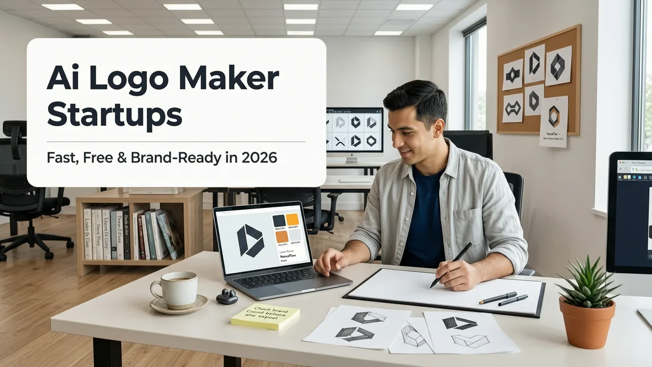 AI Logo Maker for Startups — Fast, Free & Brand-Ready in 2026