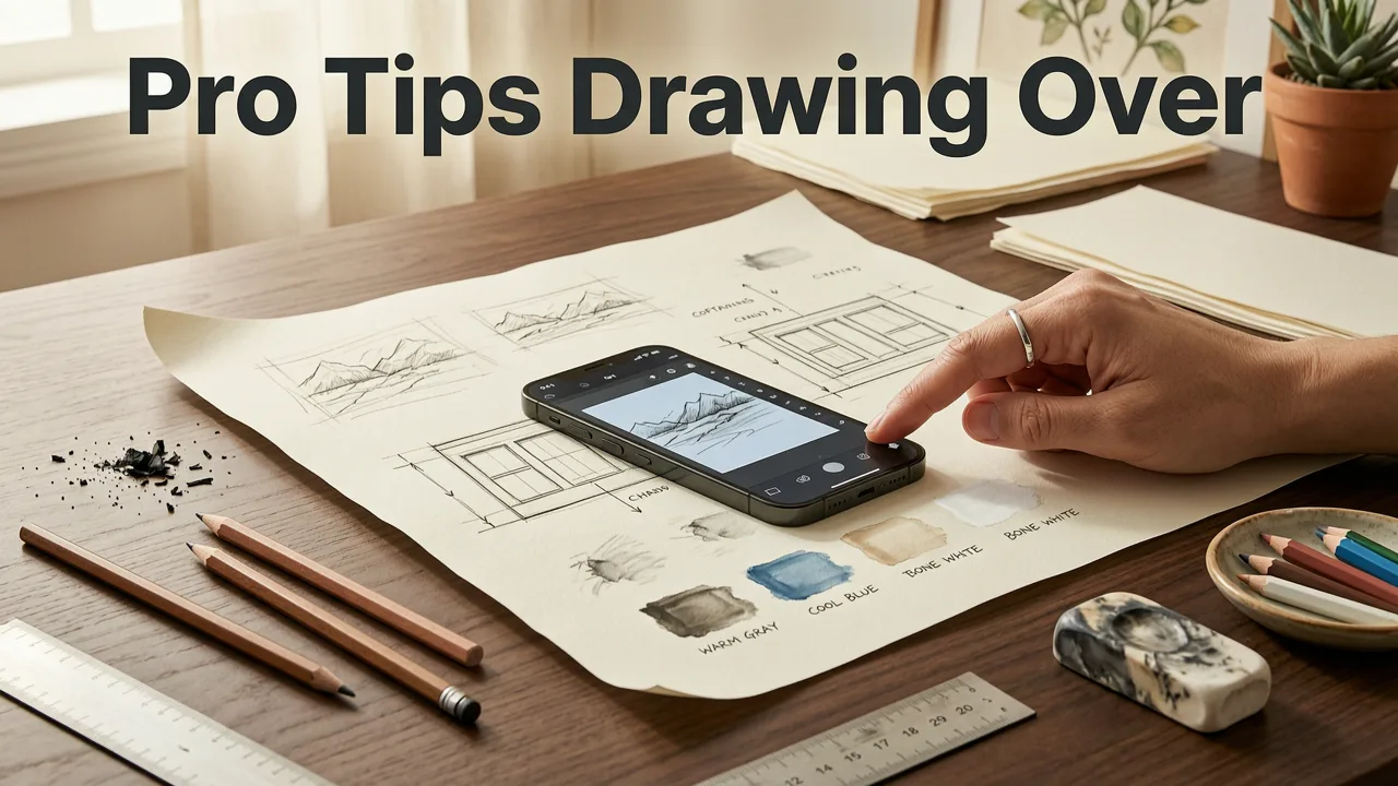 Pro Tips for Drawing Over Real Paper with Your Phone (2026 Edition) - draw over real paper with phone