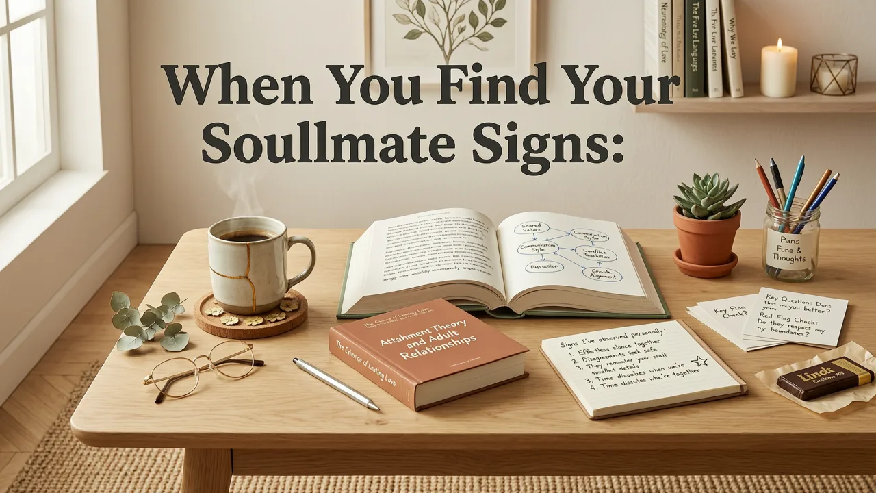 When You Find Your Soulmate Signs: What Science and Experience Reveal in 2026 - when you find your soulmate signs