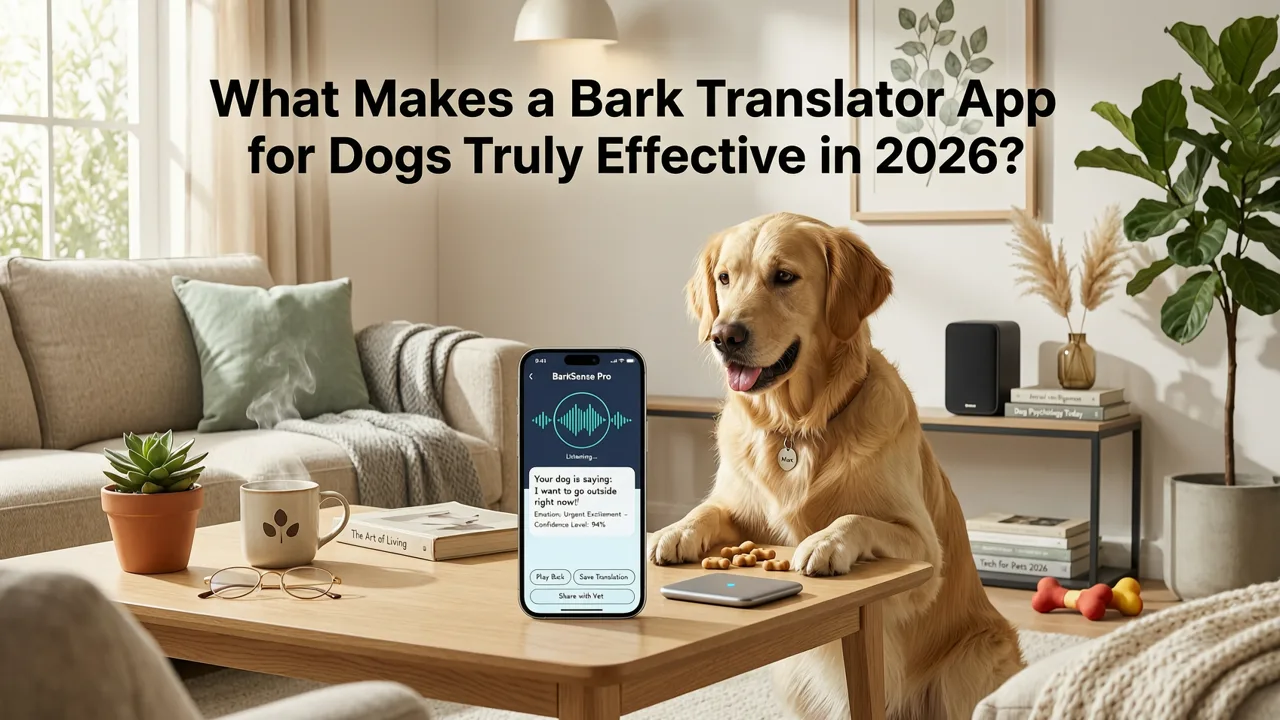What Makes a Bark Translator App for Dogs Truly Effective in 2026? - bark translator app for dogs