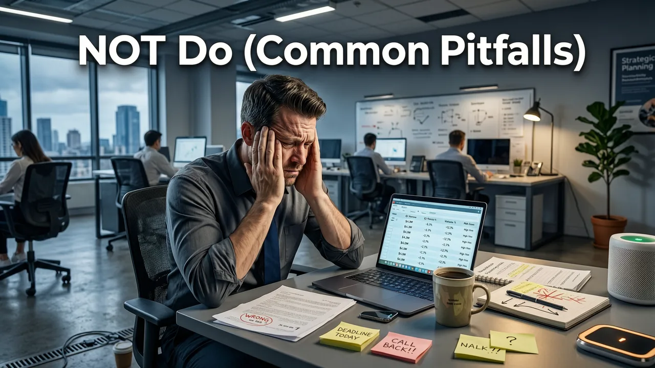 What NOT to Do in 2026 (Common Pitfalls) - how to increase organic search traffic