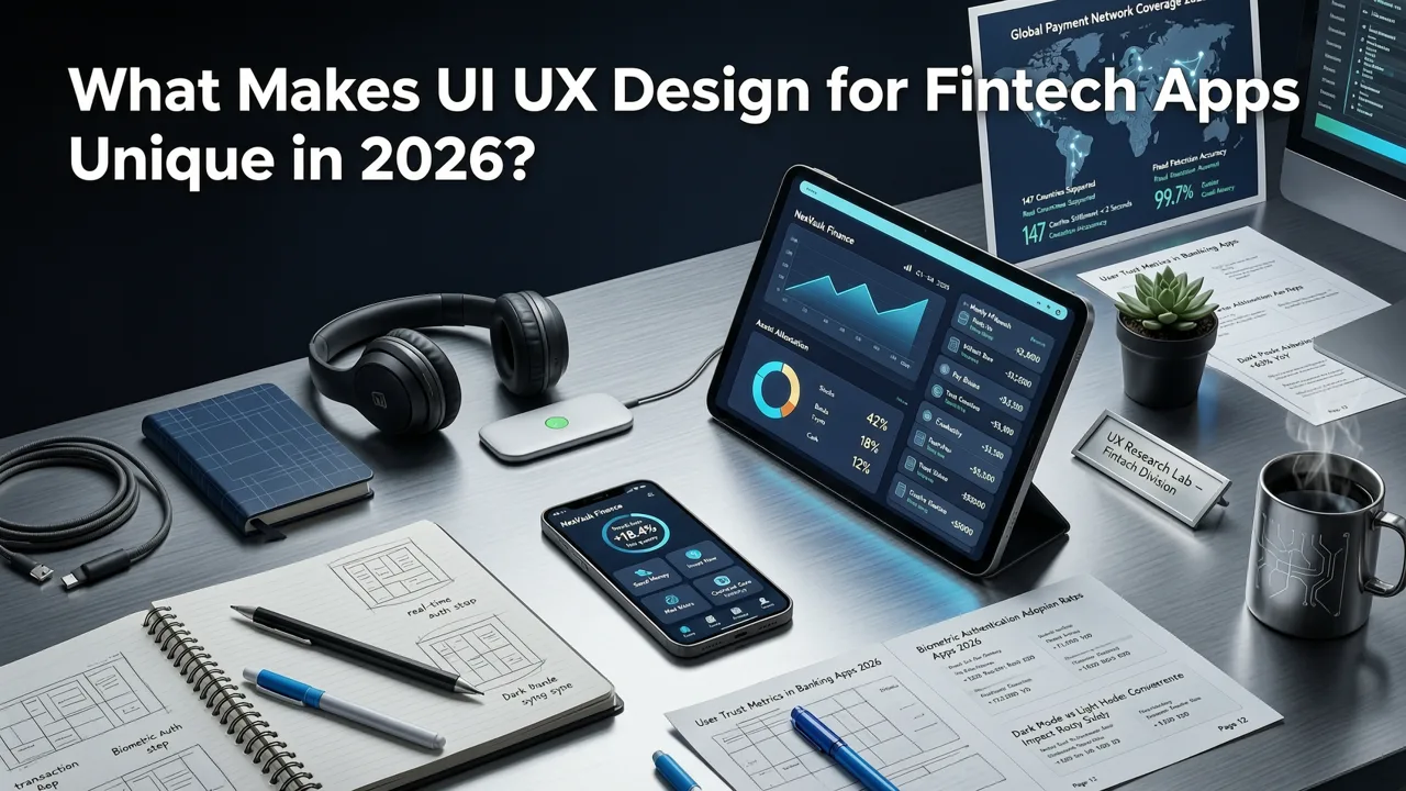 What Makes UI UX Design for Fintech Apps Unique in 2026? - ui ux design for fintech apps