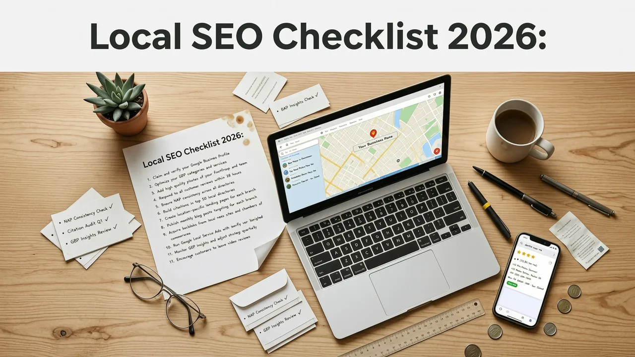 Local SEO Checklist 2026: 12 Actionable Steps - local seo checklist 2026