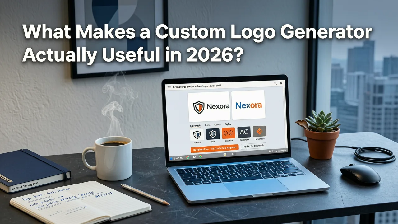 What Makes a Custom Logo Generator Free Actually Useful in 2026? - custom logo generator free
