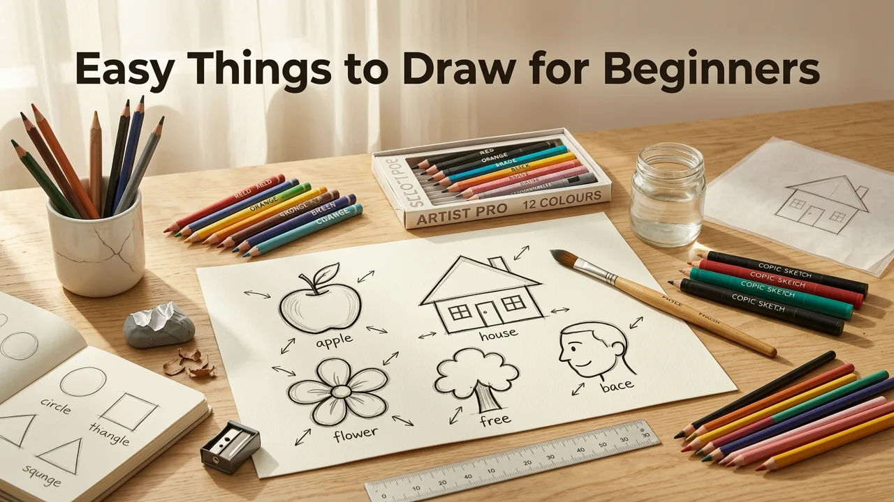 15 Easy Things to Draw for Beginners (2026 Edition) - easy things to draw for beginners