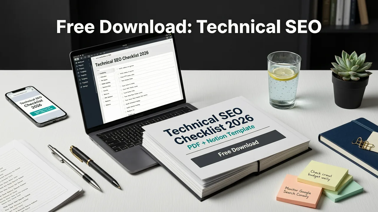 Free Download: Technical SEO Checklist 2026 (PDF + Notion Template) - technical seo checklist 2026