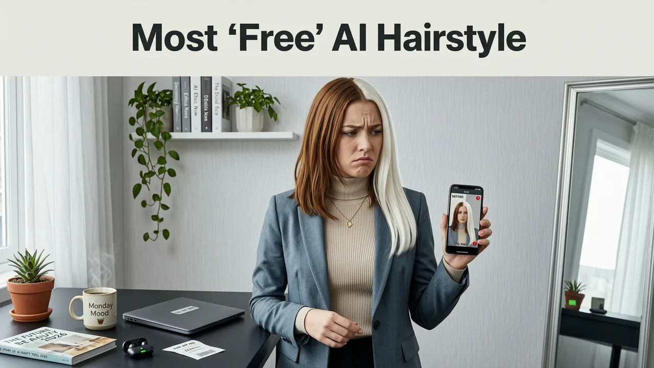 Why Most "Free" AI Hairstyle Try-On Tools Fall Short in 2026 - ai hairstyle try on free