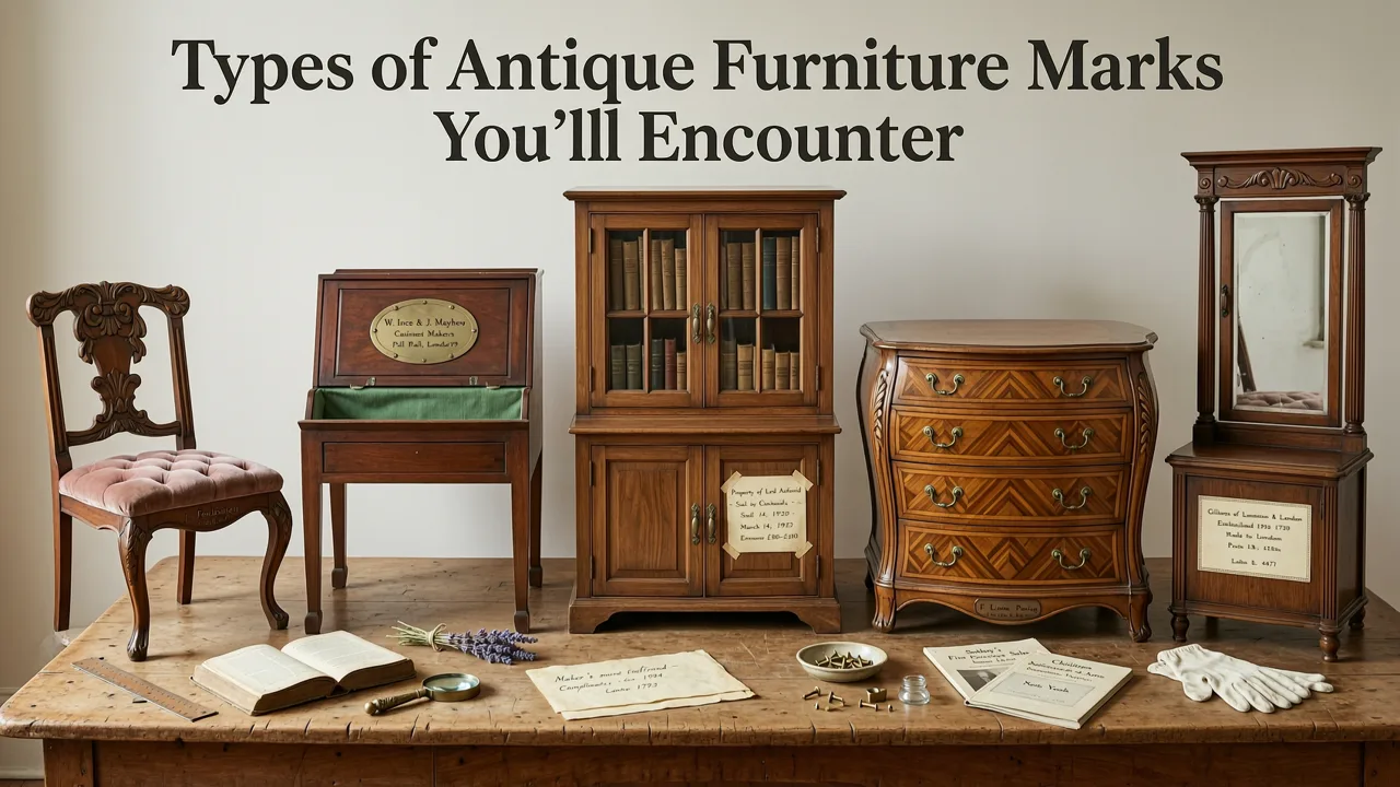 Types of Antique Furniture Marks You’ll Encounter - how to identify antique furniture marks