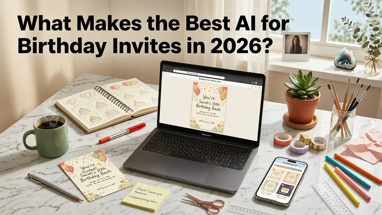 What Makes the Best AI for Birthday Invites in 2026? - best ai for birthday invites