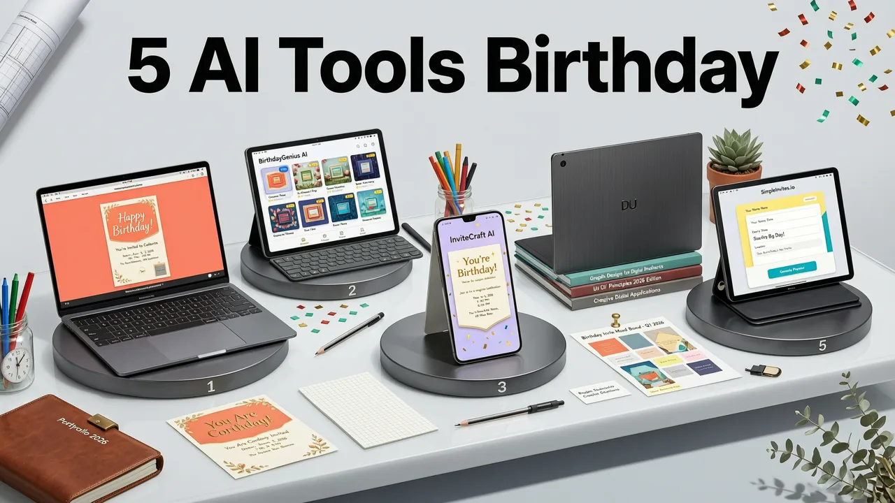 Top 5 AI Tools for Birthday Invites in 2026 — Ranked - best ai for birthday invites