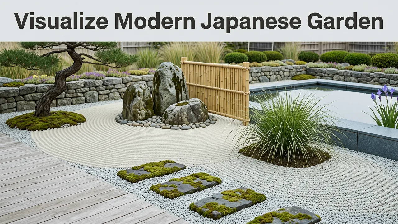 How to Visualize Your Modern Japanese Garden Layout Before Breaking Ground - modern japanese garden layout
