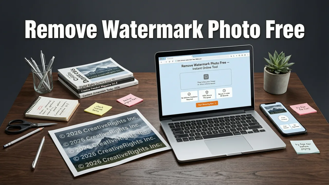 Why ‘Remove Watermark from Photo Free Online’ Is More Than a Search Term in 2026 - remove watermark from photo free online