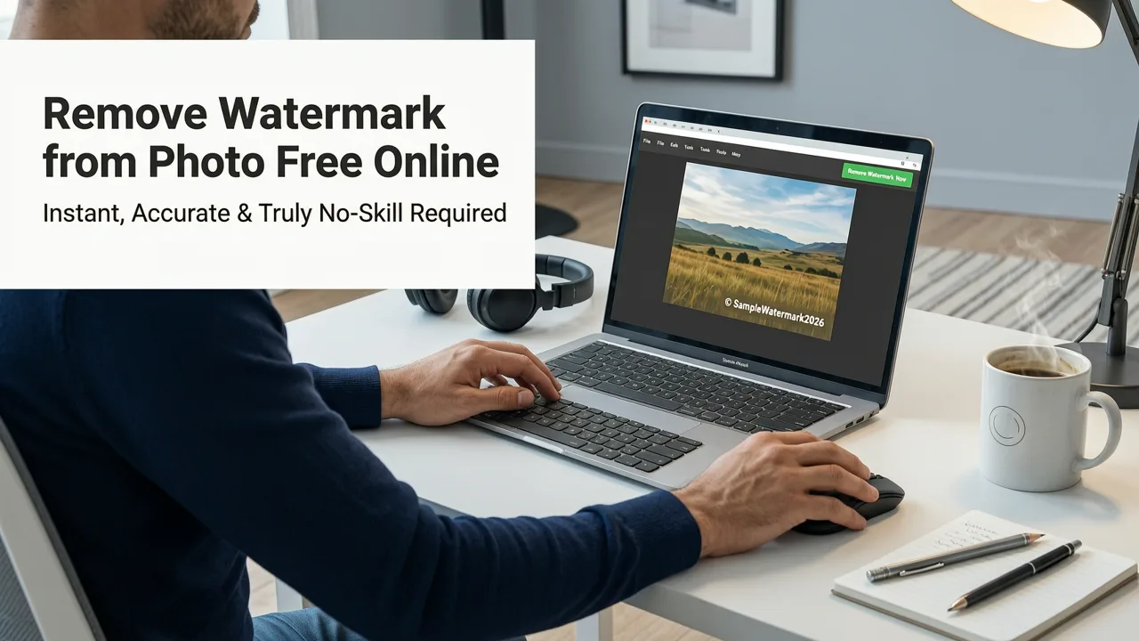 Remove Watermark from Photo Free Online (2026)
