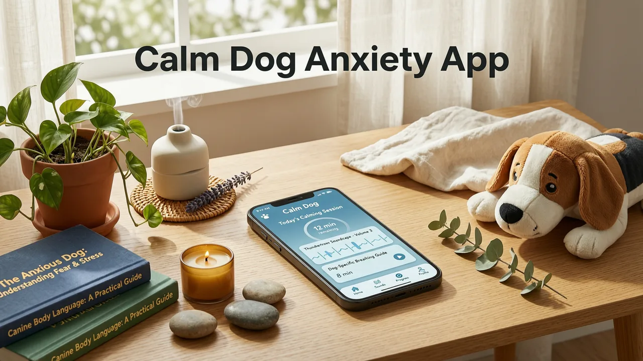 Why a Calm Dog Anxiety App Must Be More Than Just Soothing Sounds - calm dog anxiety app