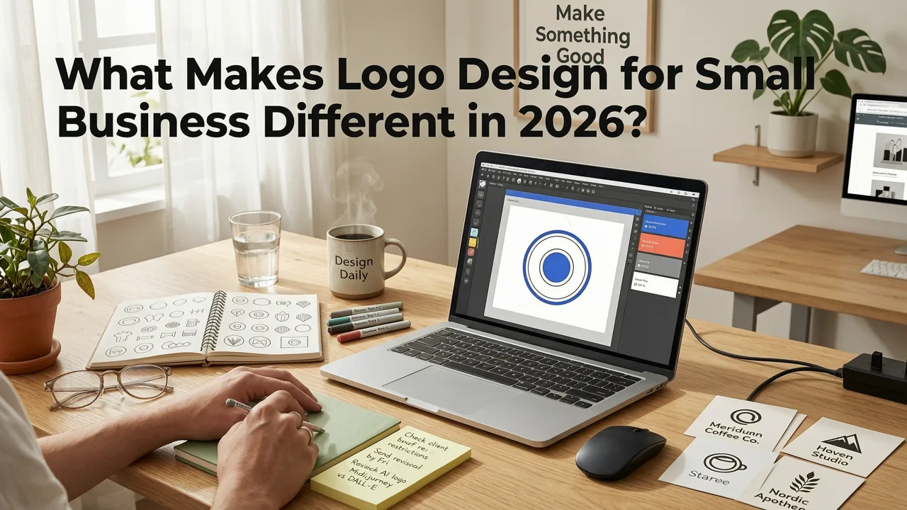 What Makes Logo Design for Small Business Different in 2026? - logo design for small business