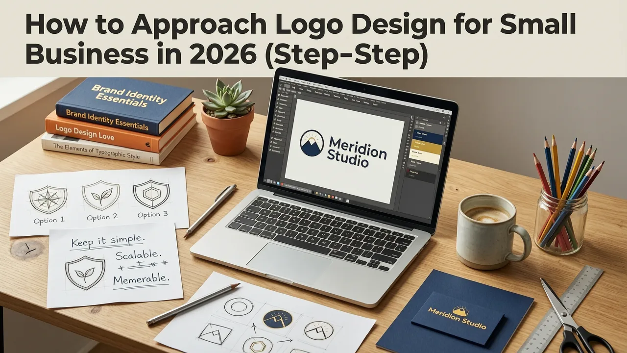 How to Approach Logo Design for Small Business in 2026 (Step-by-Step) - logo design for small business