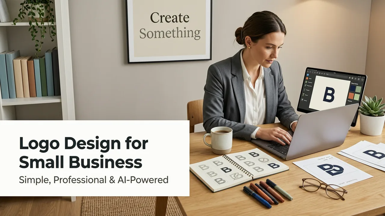 Logo Design for Small Business: Simple, Professional & AI-Powered in