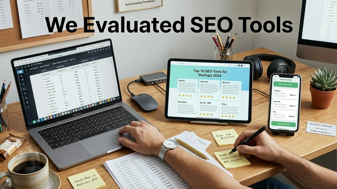 How We Evaluated the Best SEO Tools for Startups - best seo tools for startups