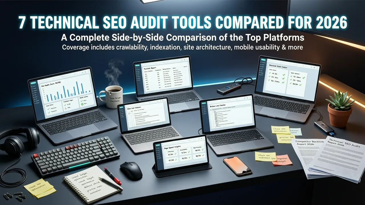 Top 7 Technical SEO Audit Tools Compared for 2026 - technical seo audit tools