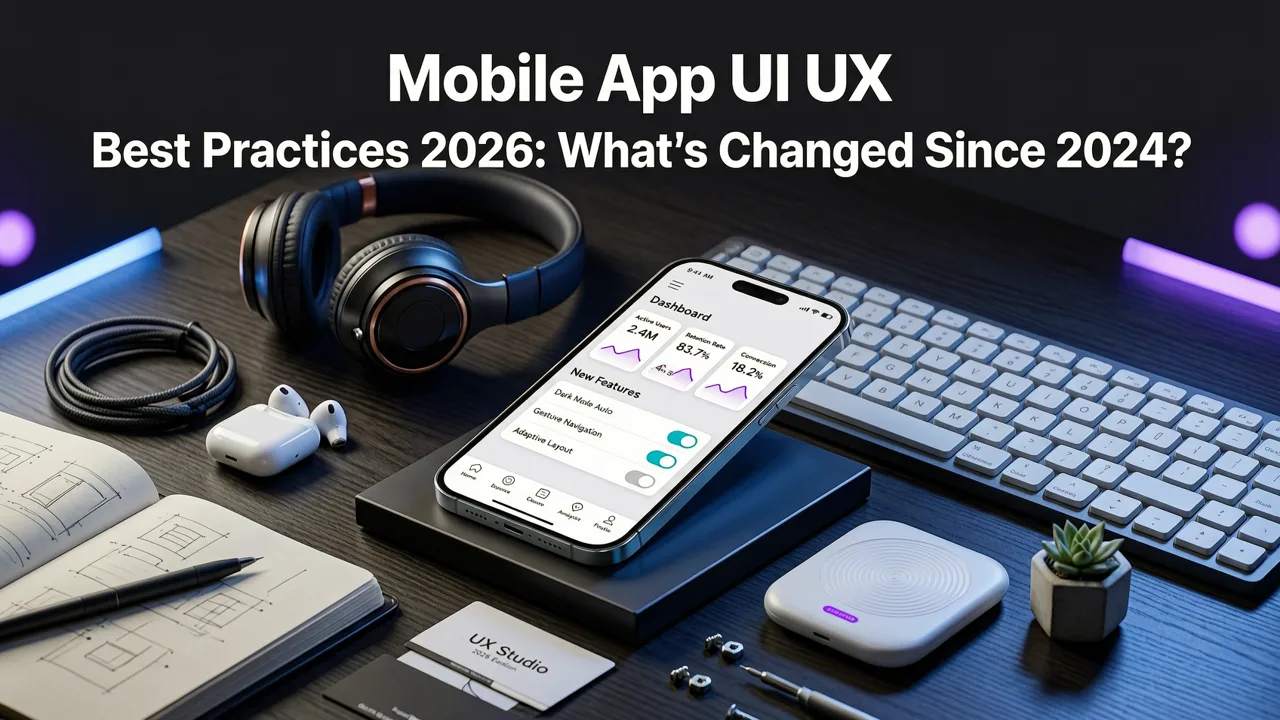 Mobile App UI UX Best Practices 2026: What’s Changed Since 2024? - mobile app ui ux best practices 2026
