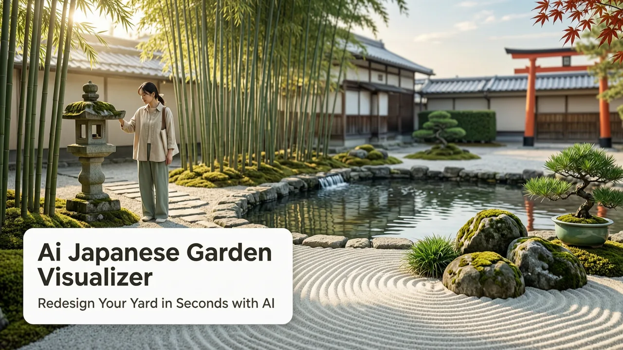 AI Japanese Garden Visualizer — Redesign Your Yard in Seconds
