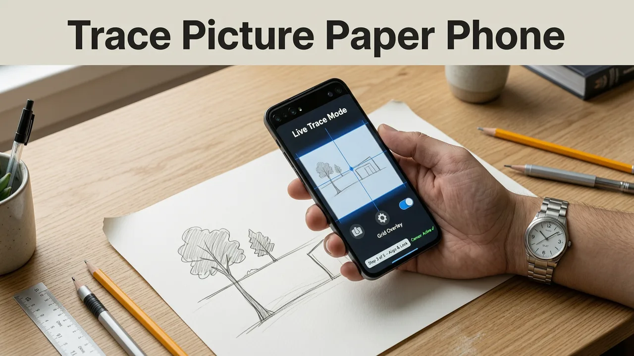 How to Trace a Picture on Paper with Your Phone in 2026 - how to trace a picture on paper with phone