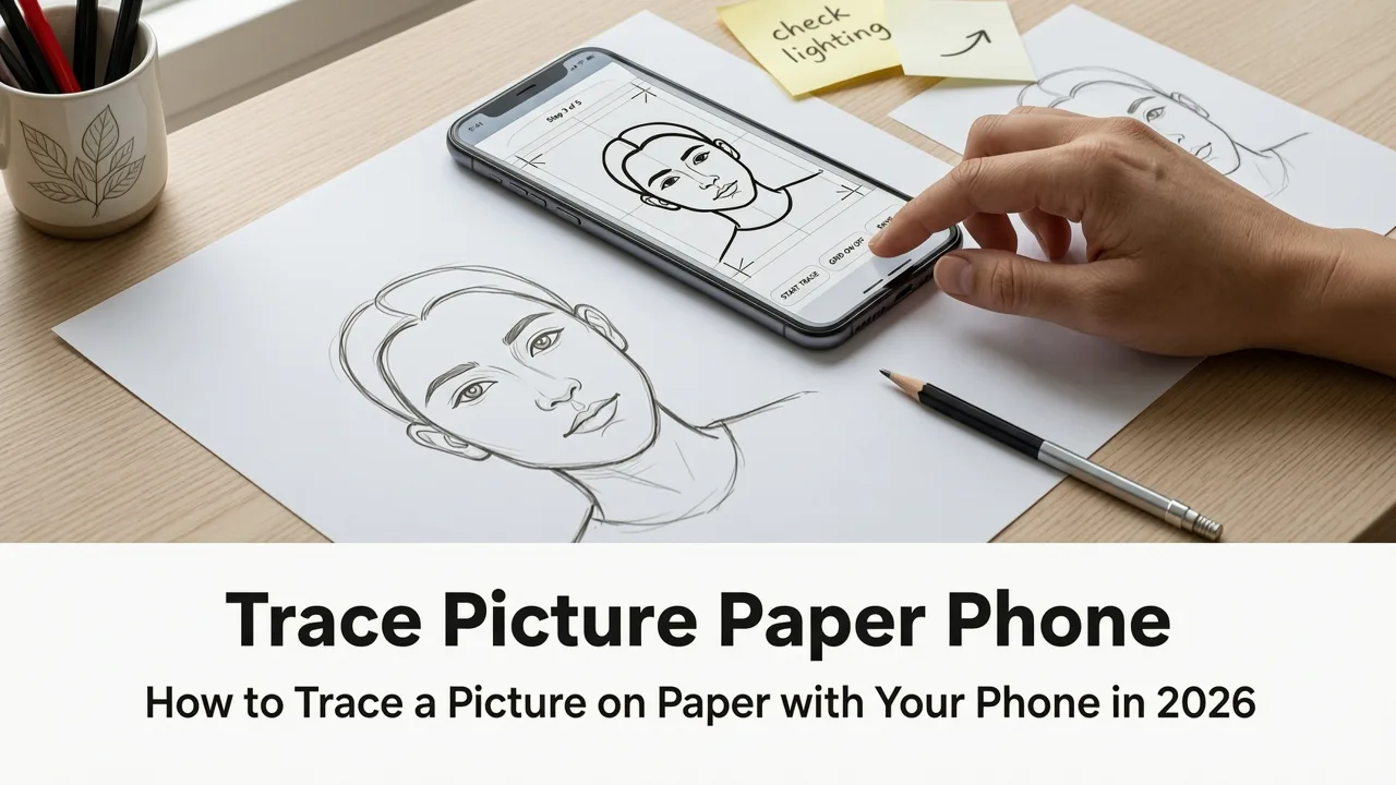 How to Trace a Picture on Paper with Your Phone (2026)