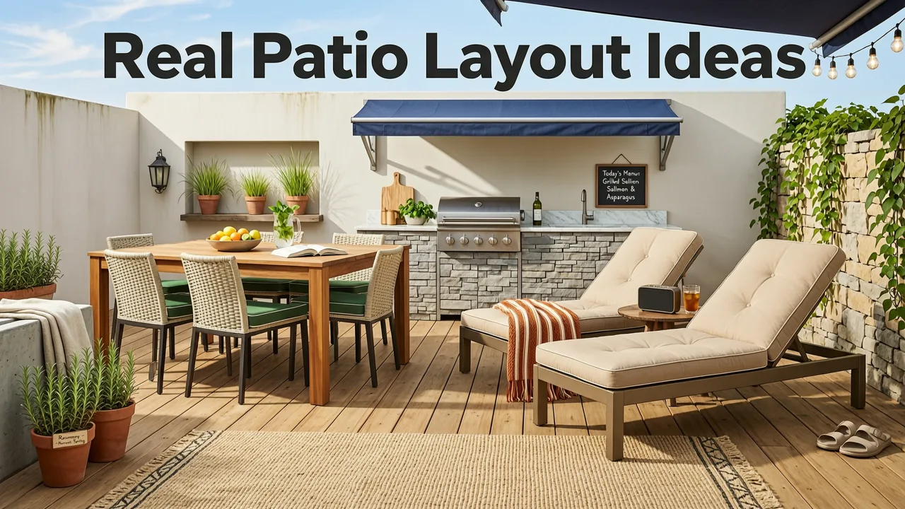 Real Patio Layout Ideas from Photo: What Users Are Building in 2026 - patio layout ideas from photo