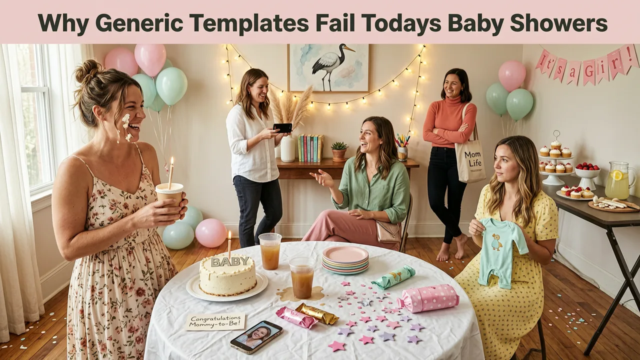 Why Generic Templates Fail Today’s Baby Showers - ai baby shower invitation generator
