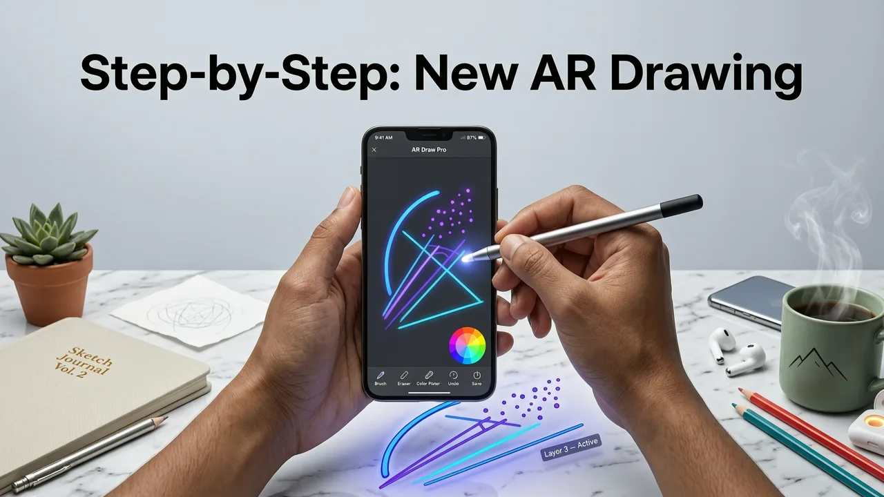 Step-by-Step: Using Your New AR Drawing App Download - ar drawing app download
