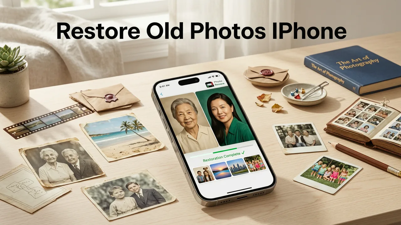 How to Restore Old Photos on iPhone in 2026 — Sharp, Vibrant, and Effortless - restore old photos on iphone
