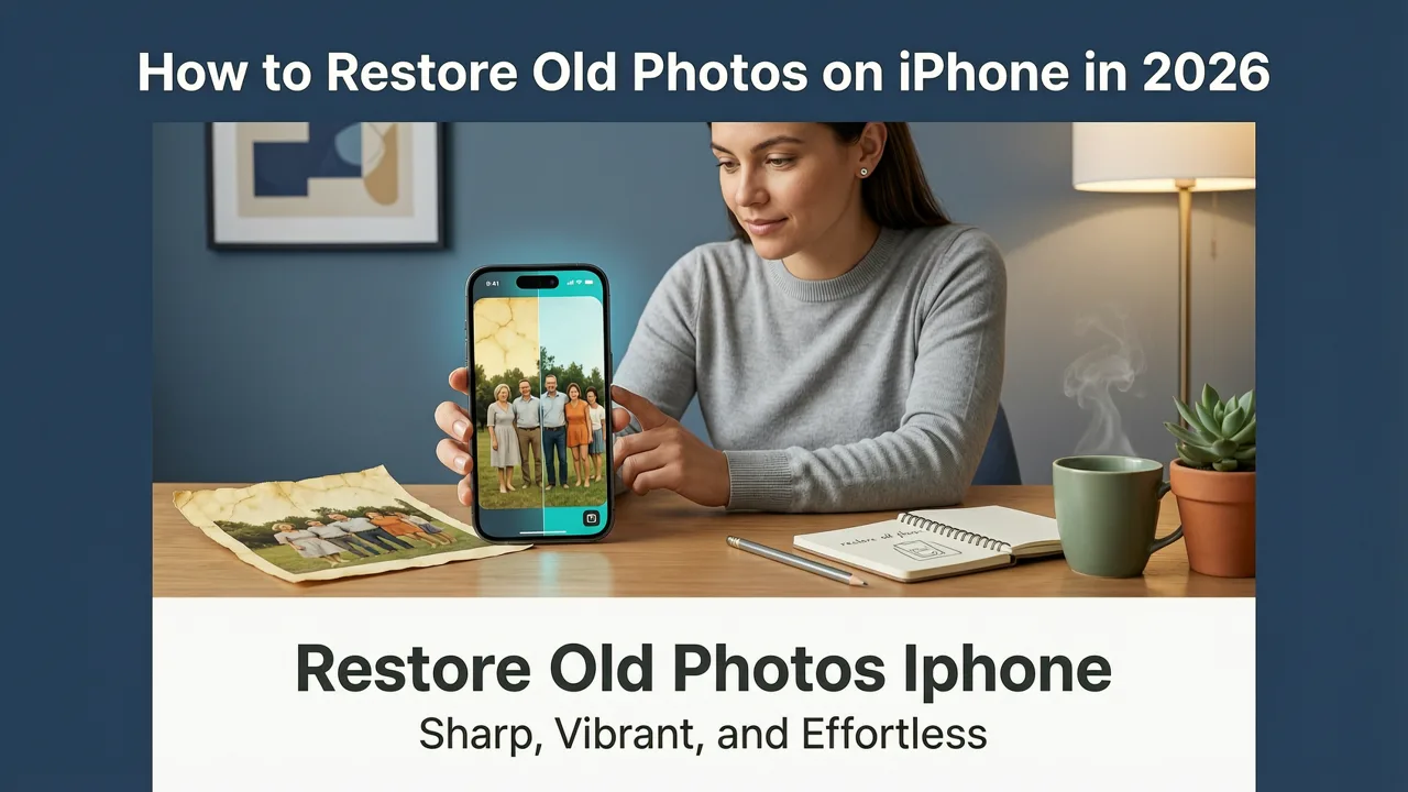 How to Restore Old Photos on iPhone in 2026