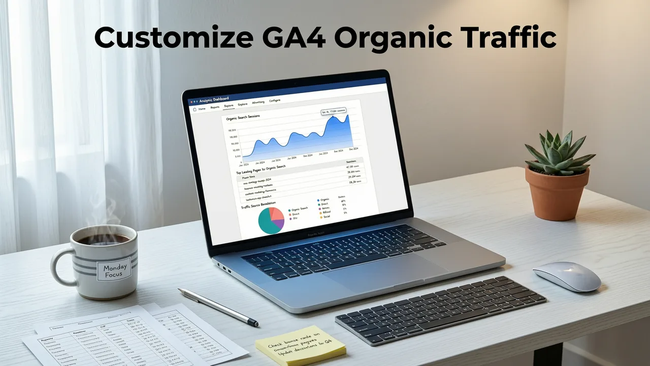 How to Customize Your GA4 Organic Traffic Report for Real SEO Insights - google analytics 4 organic traffic report