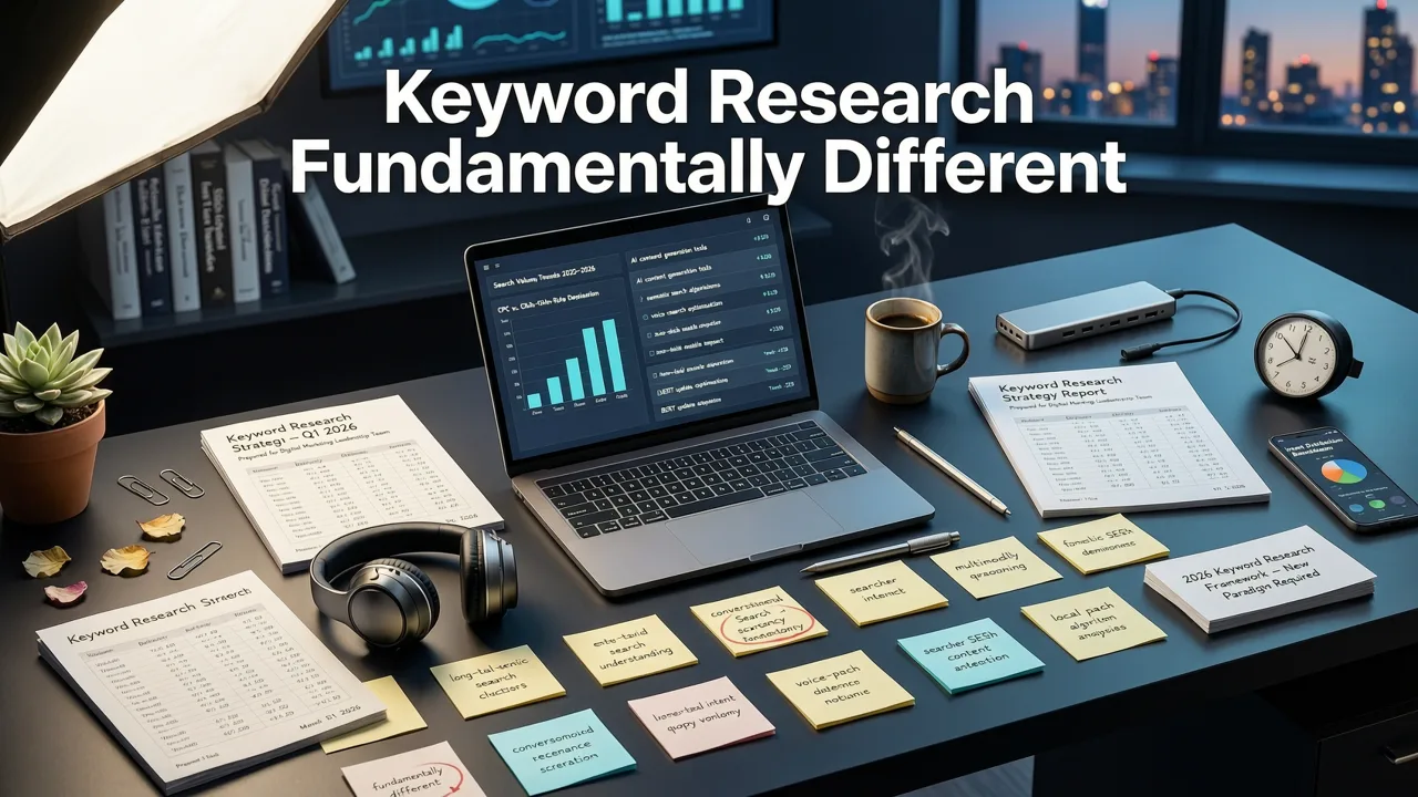 Why Keyword Research in 2026 Is Fundamentally Different - how to do keyword research for beginners