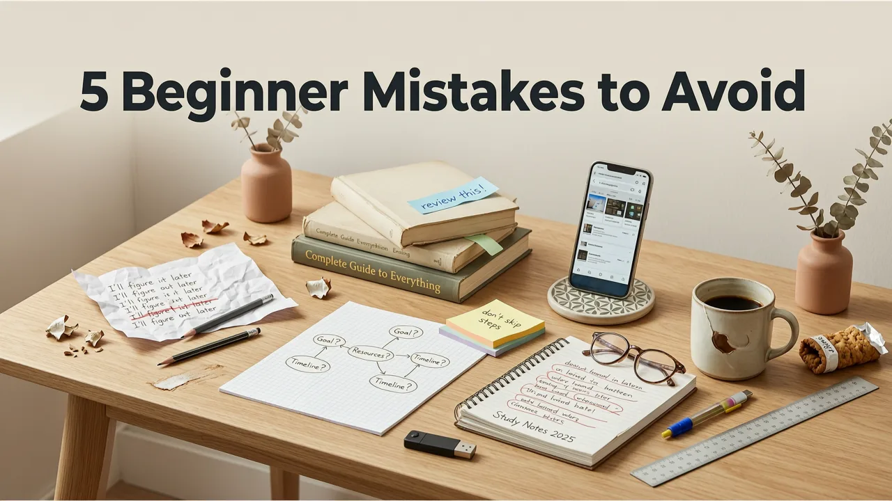Top 5 Beginner Mistakes to Avoid in 2026 - how to do keyword research for beginners