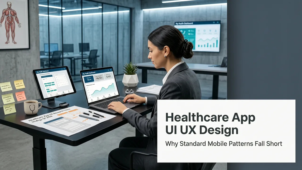 Healthcare App UI UX Design Principles for 2026