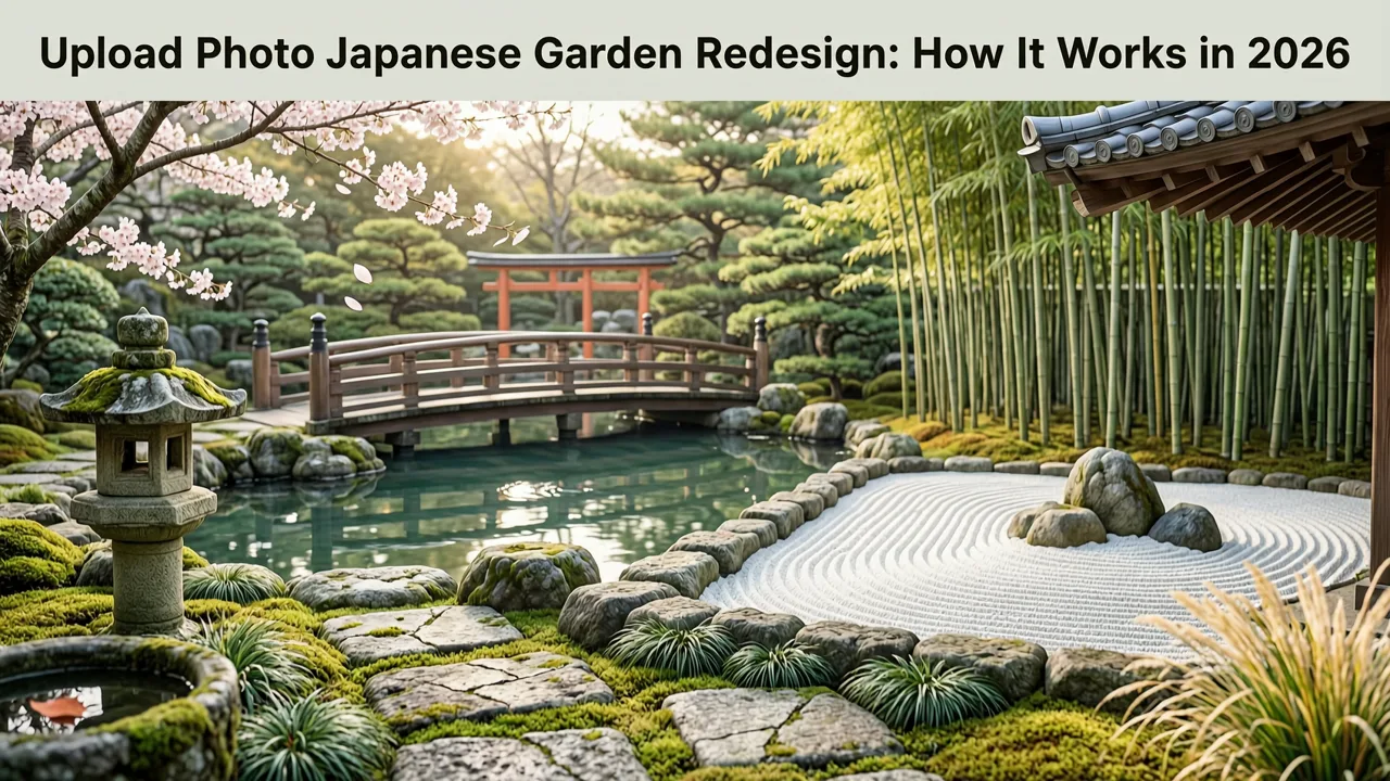 Upload Photo Japanese Garden Redesign: How It Works in 2026 - upload photo japanese garden redesign