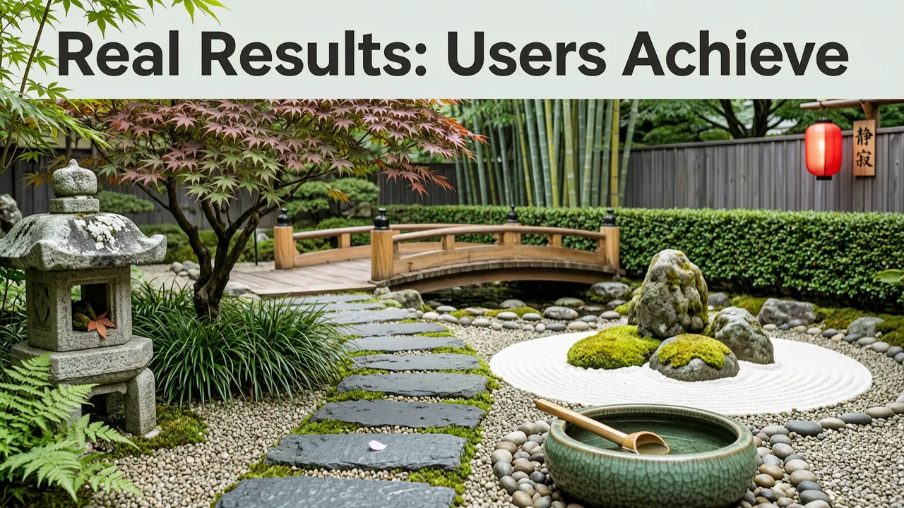 Real Results: What Users Achieve with Upload Photo Japanese Garden Redesign - upload photo japanese garden redesign