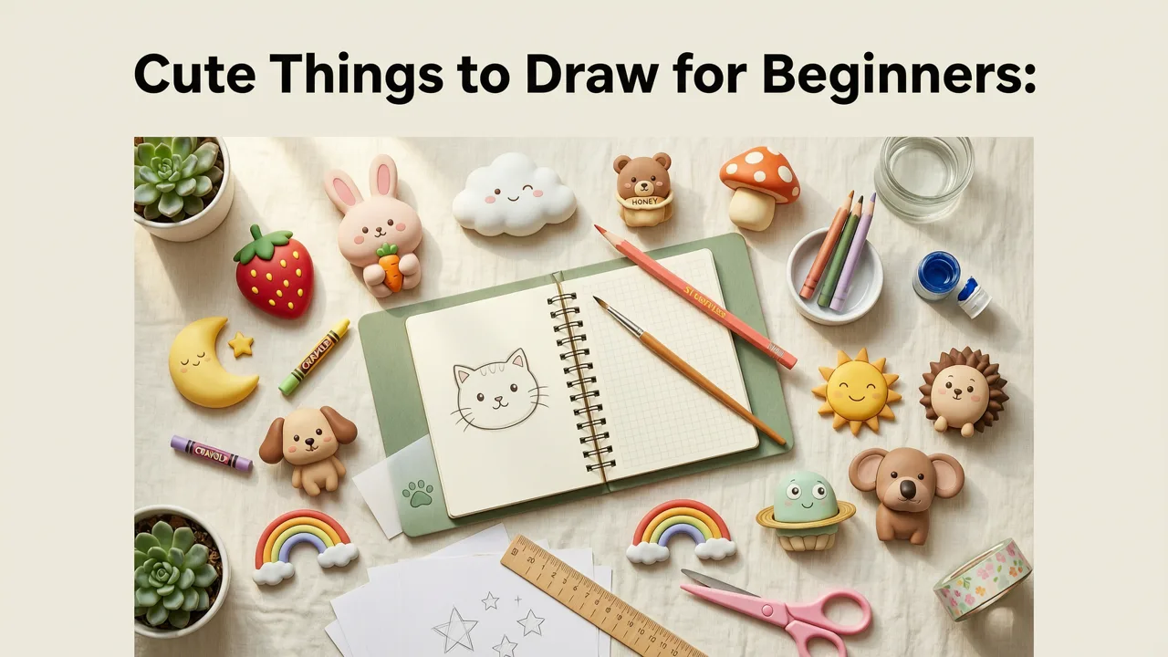 Cute Things to Draw for Beginners: 15 Adorable, Low-Stress Ideas - cute things to draw for beginners