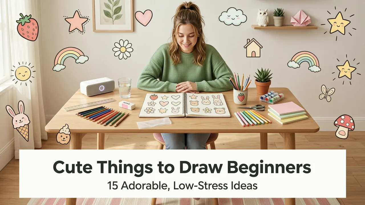 15 Cute Things to Draw for Beginners (Easy & Fun in 2026)
