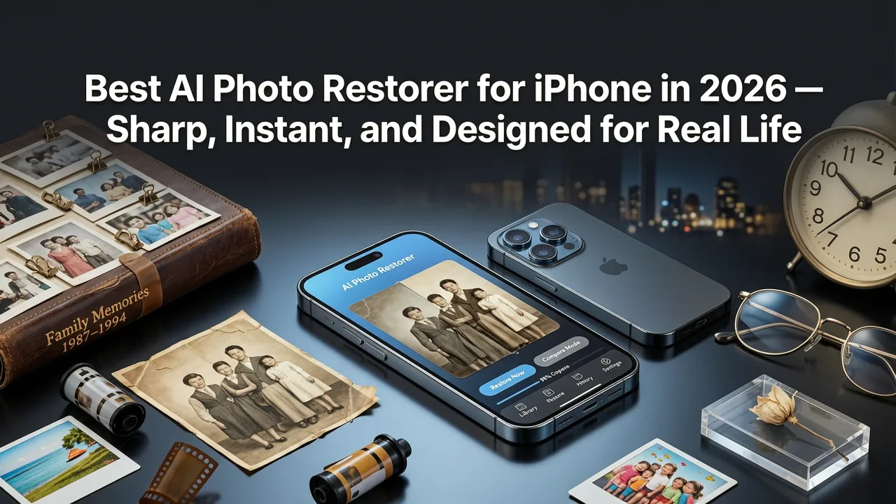 Best AI Photo Restorer for iPhone in 2026 — Sharp, Instant, and Designed for Real Life - best ai photo restorer for iphone