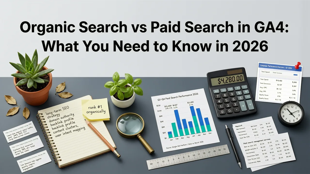 Organic Search vs Paid Search in GA4: What You Need to Know in 2026 - organic search vs paid search in ga4